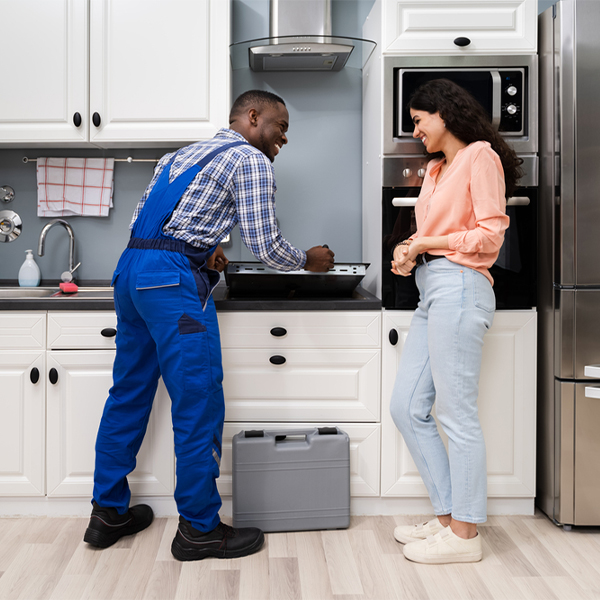 can you provide an estimate for cooktop repair before beginning any work in Hamilton TX